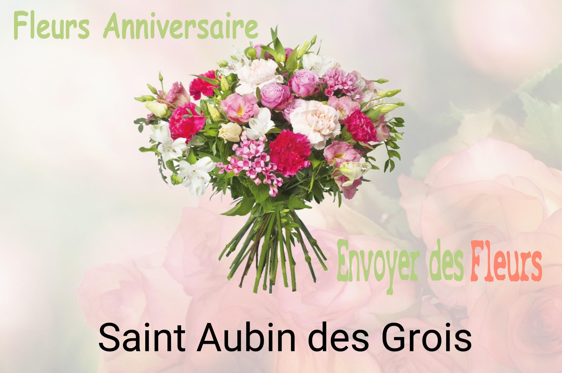 Bouquet de fleurs d’anniversaire livré à Saint-Aubin-des-Grois
